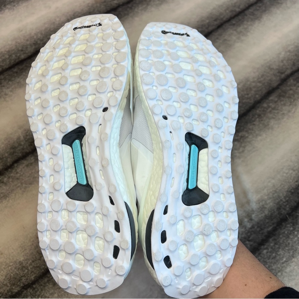 Adidas Ultraboost DNA Slip On White Core Black Athletic Running Sneakers - Picture 8 of 8